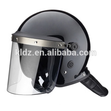 Estilo estándar del casco anti disturbios con visera en forma de L